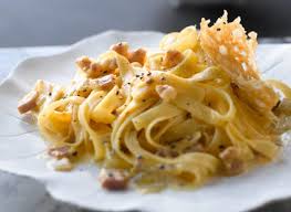 Creamy Pancetta Pasta with Mushrooms and Parmesan