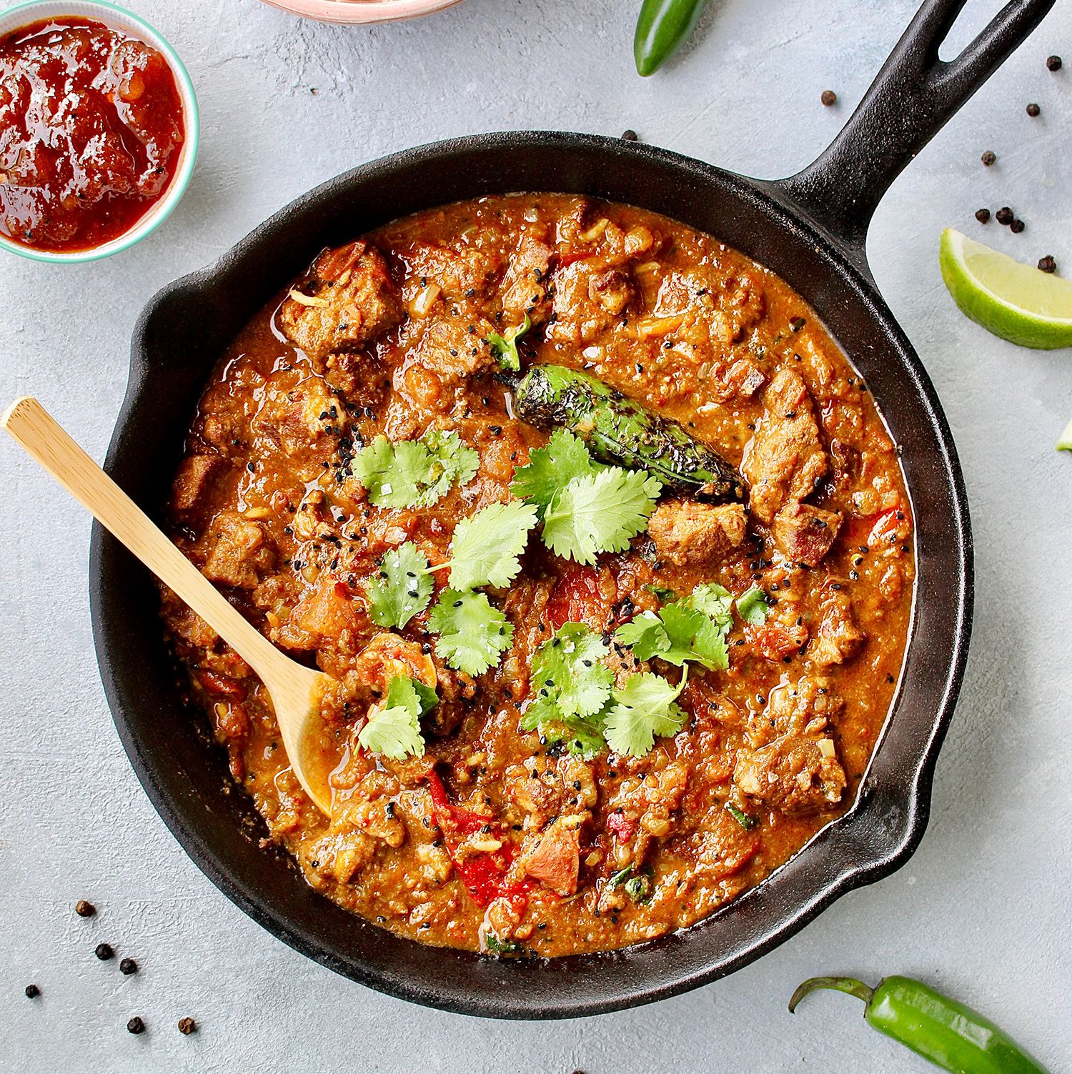 Lamb Karahi Curry ****