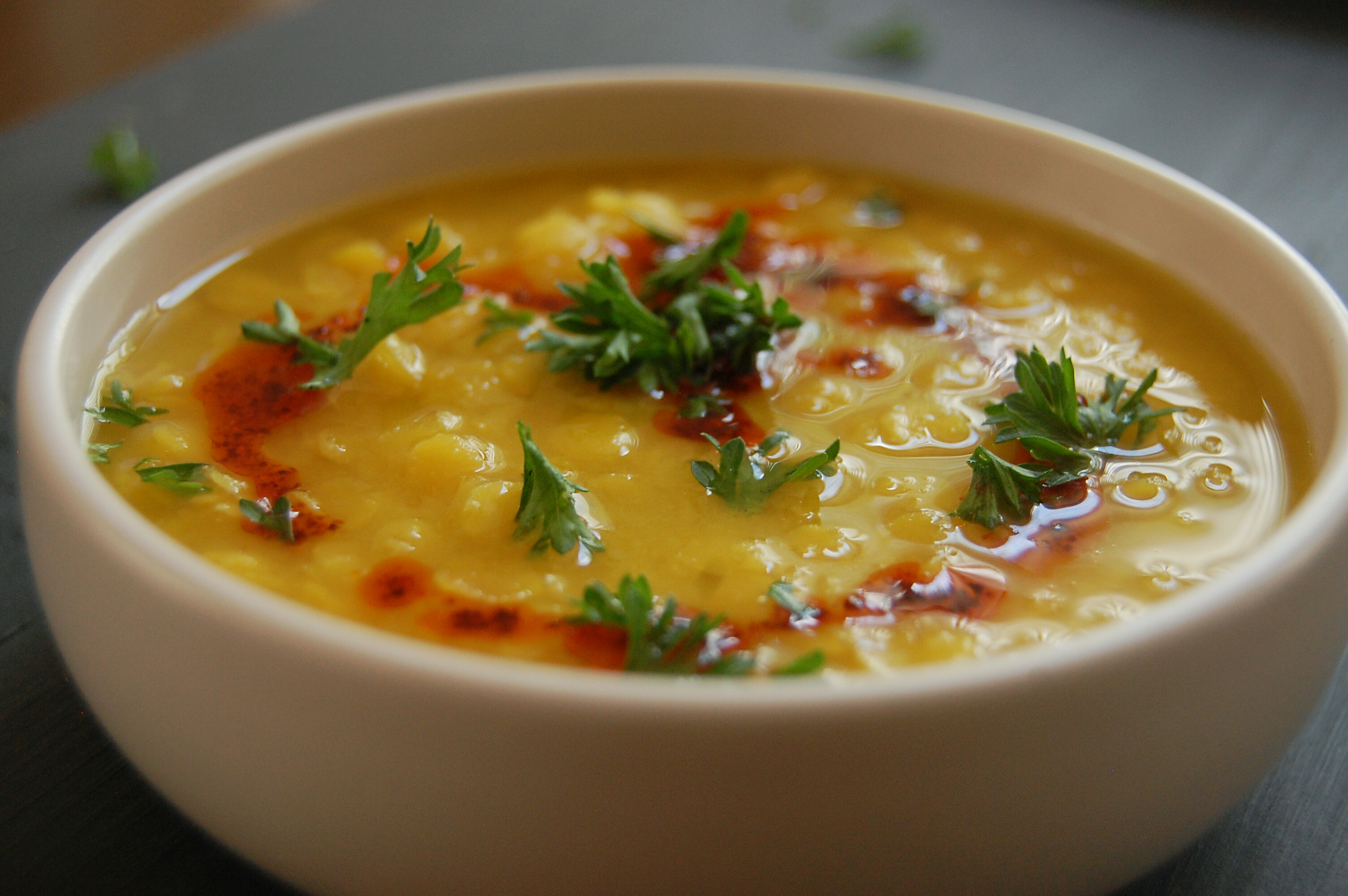 Masur Dahl (the famous indian lentil soup)