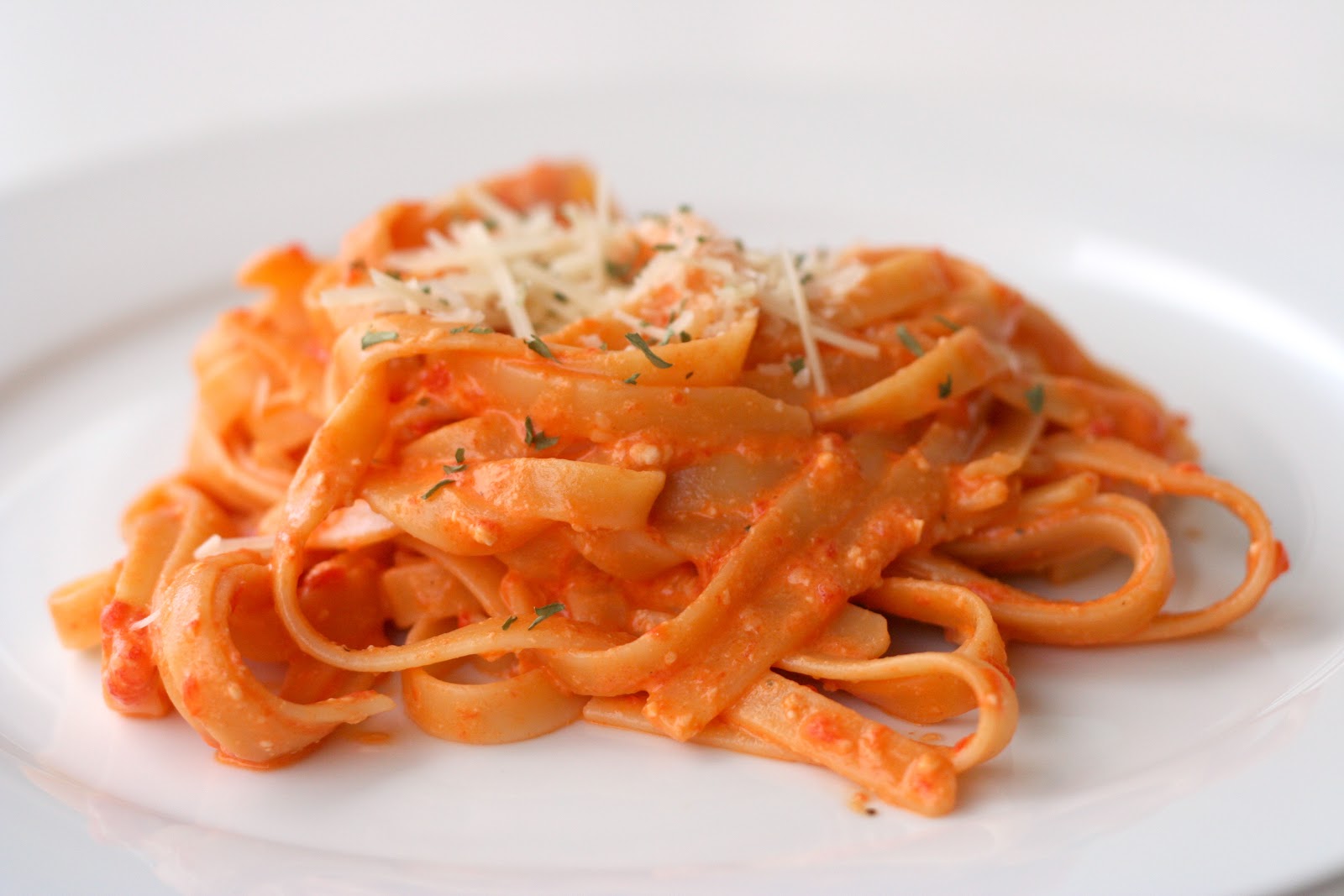 Roasted Red Pepper Pasta