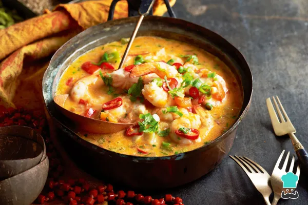 Nick's Moqueca de Camarao - Brasilian fish shrimp stew
