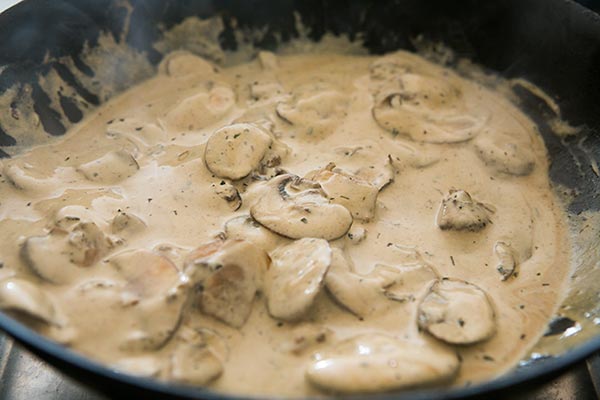 Nick's Beef Mushroom Steak Sauce (Stroganoff style)