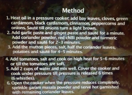 Basic Mutton Curry
