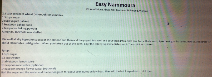 Lebanese Nammoura
